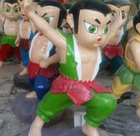 人物雕塑葫芦娃
