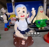 人物雕塑一休哥